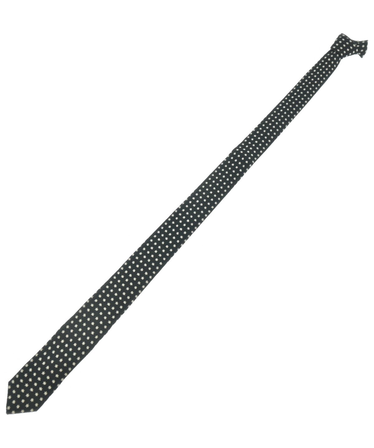 SAINT LAURENT black ネクタイ SAINT LAURENT PARIS（サンローランパリ）ネクタイ 黒 サイズ:- メンズ