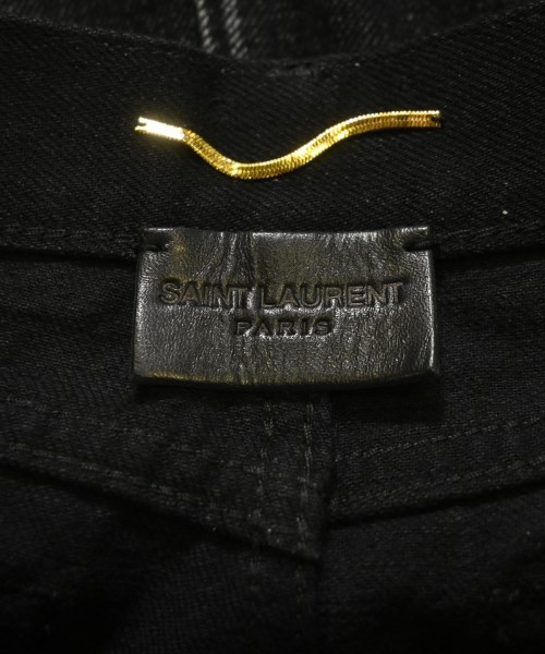 SAINT LAURENT PARIS（サンローランパリ）ミニスカート 黒 サイズ:26(M位) レディース/2200692156216