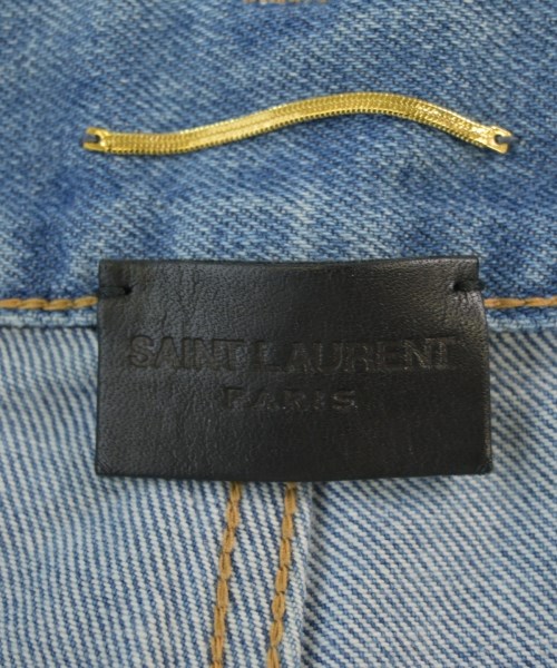 SAINT LAURENT PARIS（サンローランパリ）ショートパンツ 紺 サイズ:26(M位) レディース/2200692156223
