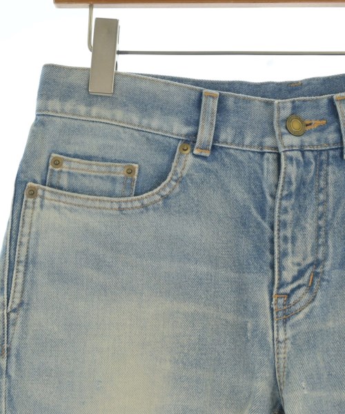 SAINT LAURENT PARIS（サンローランパリ）ショートパンツ 紺 サイズ:26(M位) レディース/2200692156223