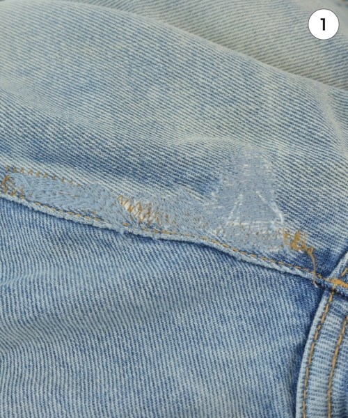 SAINT LAURENT PARIS（サンローランパリ）ショートパンツ 紺 サイズ:26(M位) レディース/2200692156223