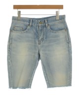SAINT LAURENT PARIS（サンローランパリ）ショートパンツ 紺 サイズ:26(M位) レディース/2200692156223