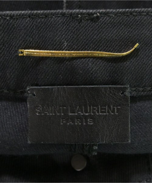 SAINT LAURENT PARIS（サンローランパリ）デニムパンツ 黒 サイズ:27(M位) レディース/2200692500026