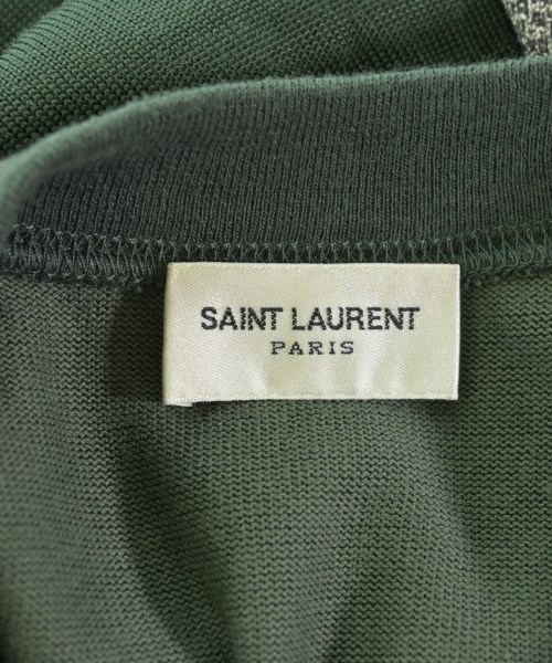 SAINT LAURENT PARIS（サンローランパリ）Tシャツ・カットソー 緑 サイズ:S メンズ/2200692632024