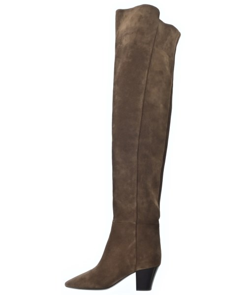 SAINT LAURENT PARIS（サンローランパリ）ブーツ 茶 サイズ:EU38(24.5cm位) レディース/2200689547010