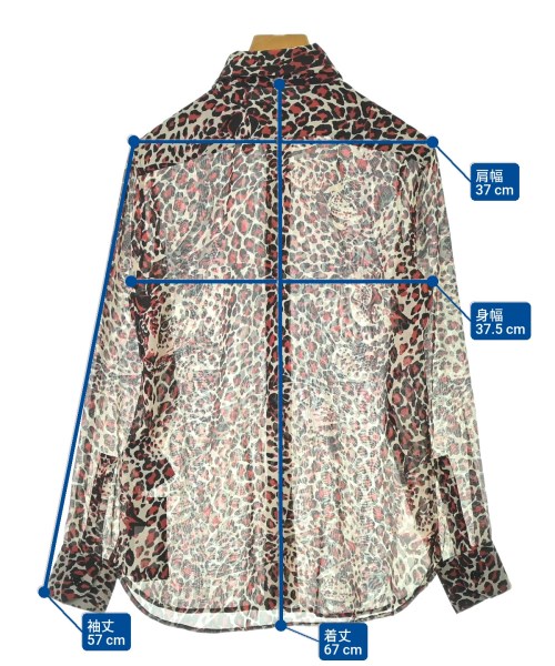SAINT LAURENT PARIS（サンローランパリ）ブラウス 白 サイズ:36(XS位) レディース/2200693143031