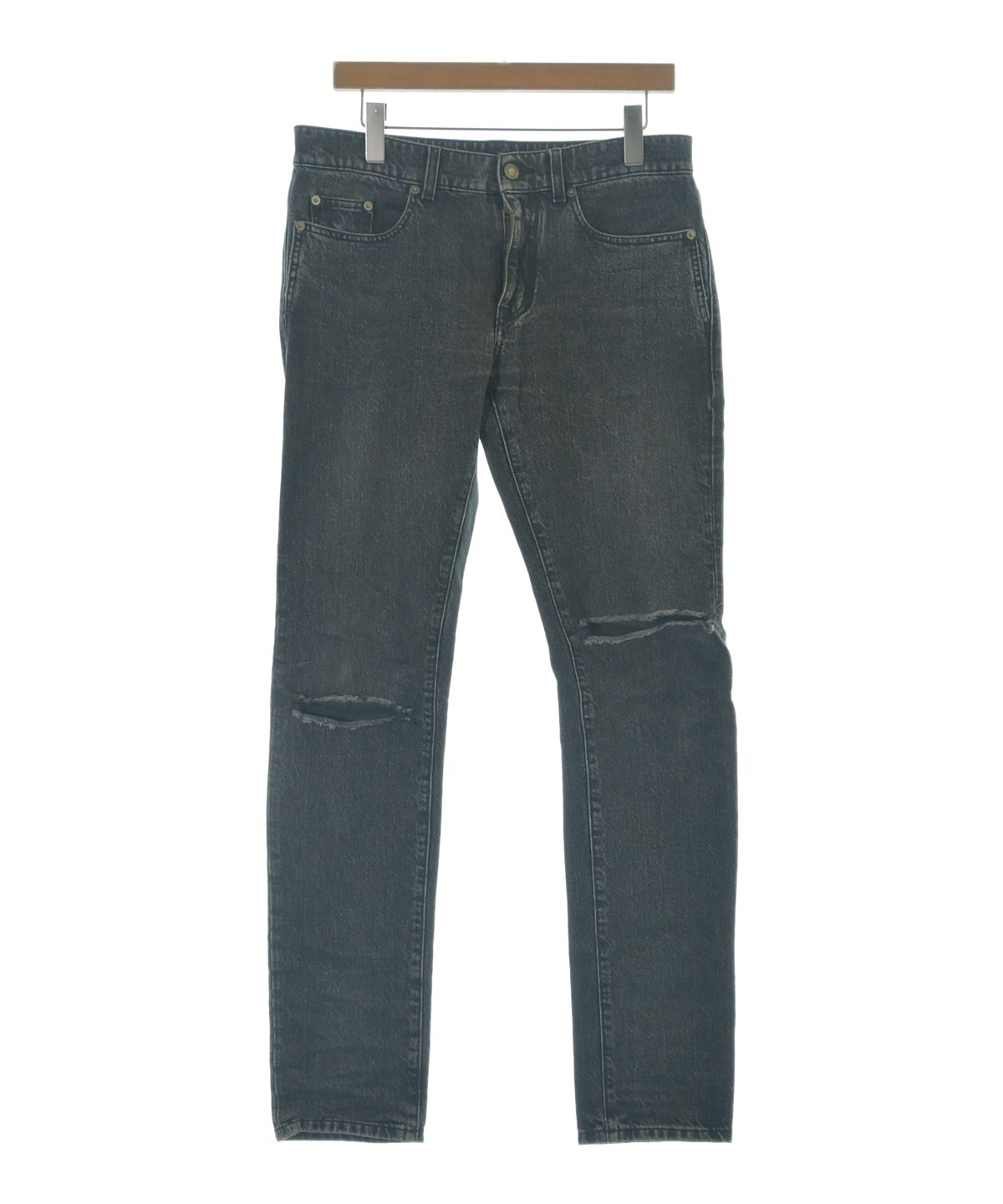 SAINT LAURENT PARIS（サンローランパリ）デニムパンツ 黒 サイズ:30(M