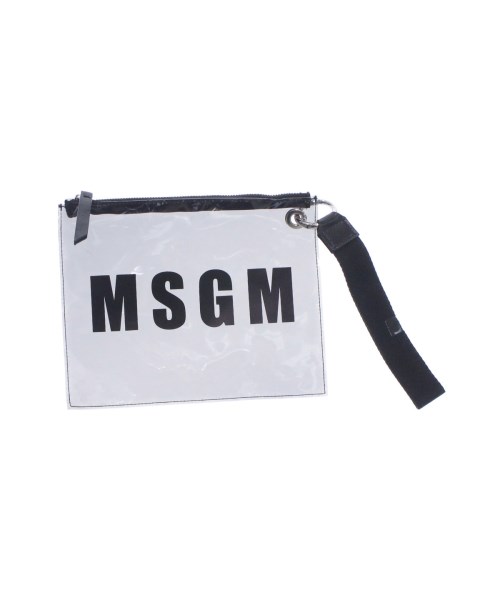 MSGM（エムエスジーエム）クラッチバッグ 黒 サイズ:- レディース ...