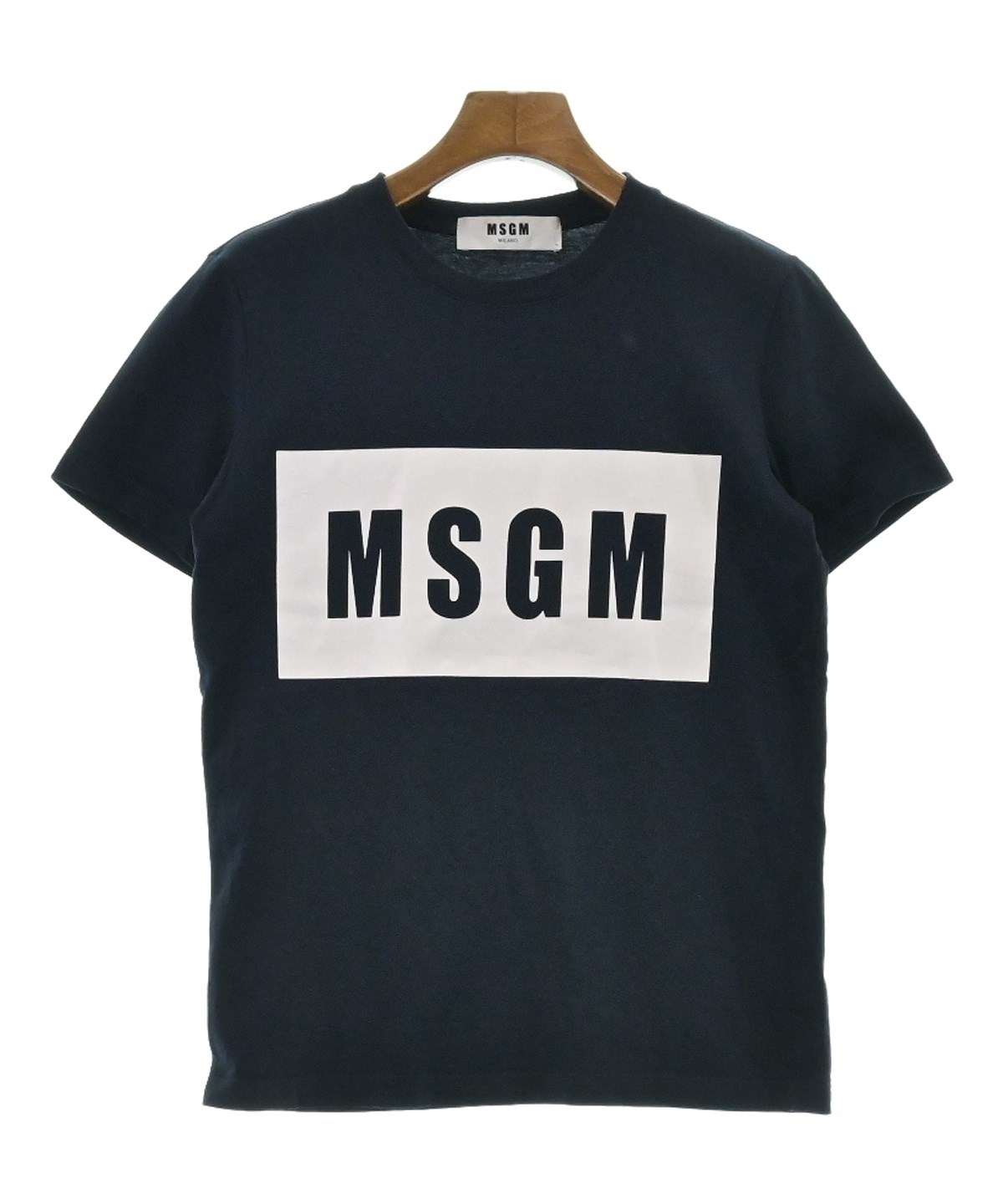 MSGM（エムエスジーエム）Tシャツ・カットソー 紺 サイズ:XS