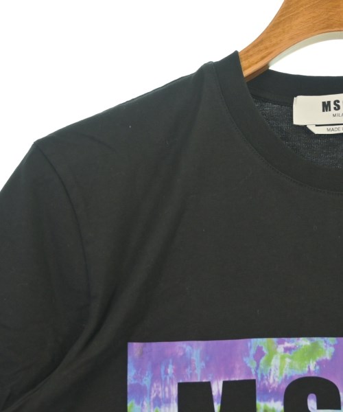 MSGM（エムエスジーエム）Tシャツ・カットソー 黒 サイズ:XS メンズ/2200635793072
