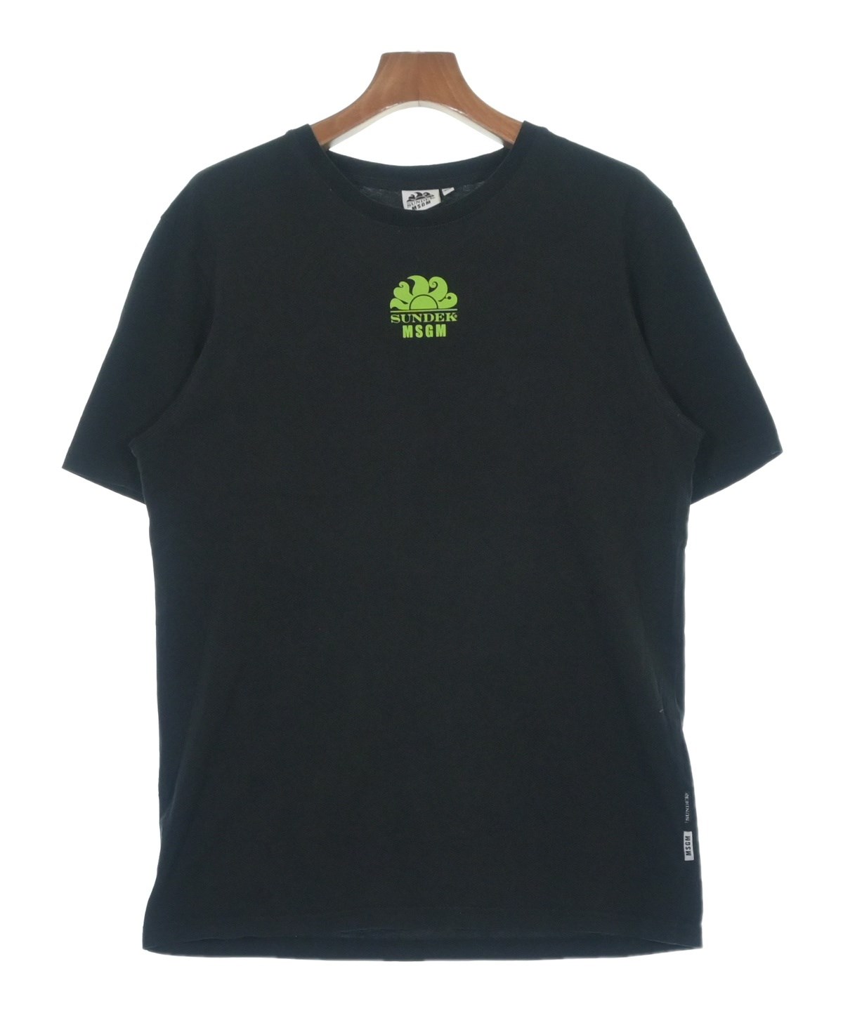 MSGM（エムエスジーエム）Tシャツ・カットソー 黒 サイズ:M メンズ 