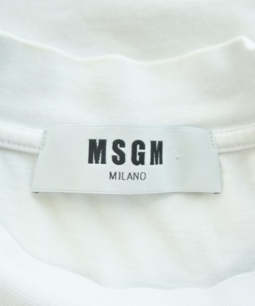 MSGM（エムエスジーエム）Tシャツ・カットソー 白 サイズ:S レディース/2200636997059
