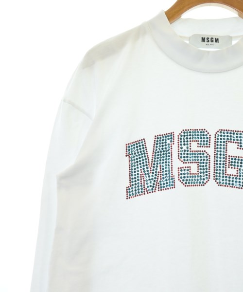 MSGM（エムエスジーエム）Tシャツ・カットソー 白 サイズ:S レディース/2200636997059