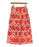 MSGM（エムエスジーエム）ロング・マキシ丈スカート 赤 サイズ:38(S位) レディース/2200621204056