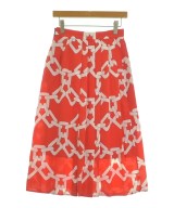 MSGM（エムエスジーエム）ロング・マキシ丈スカート 赤 サイズ:38(S位) レディース/2200621204056