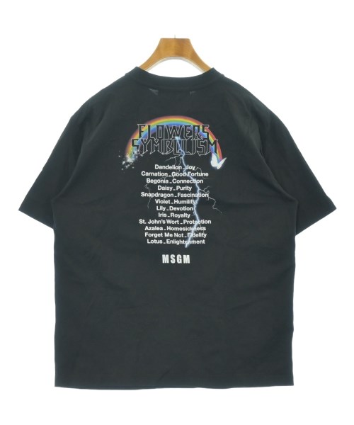 MSGM（エムエスジーエム）Tシャツ・カットソー 黒 サイズ:S メンズ/2200622893044