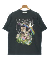MSGM（エムエスジーエム）Tシャツ・カットソー 黒 サイズ:S メンズ/2200622893044