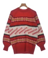 MSGM（エムエスジーエム）ニット・セーター 赤 サイズ:S メンズ/2200621755077