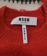 MSGM（エムエスジーエム）ニット・セーター 赤 サイズ:S メンズ/2200621755077