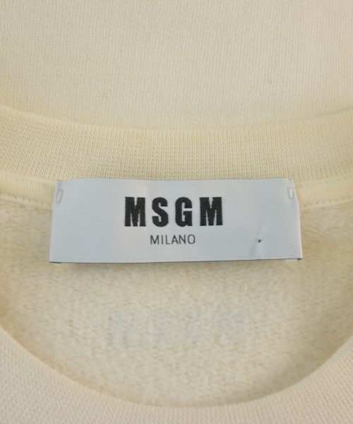 MSGM（エムエスジーエム）スウェット 白 サイズ:M レディース/2200622405025