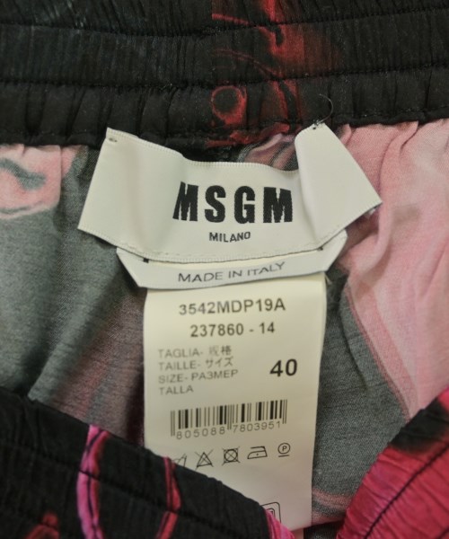 MSGM（エムエスジーエム）その他 黒 サイズ:40(M位) レディース/2200622405056
