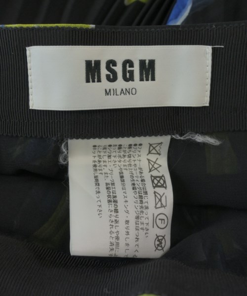 MSGM（エムエスジーエム）ロング・マキシ丈スカート 黒 サイズ:38(S位) レディース/2200623323380