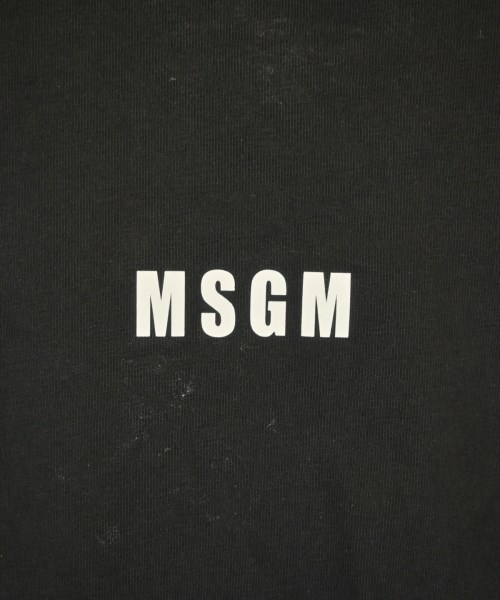 MSGM（エムエスジーエム）Tシャツ・カットソー 黒 サイズ:XS レディース/2200639023151