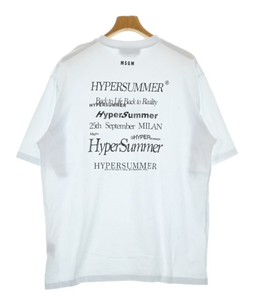 MSGM（エムエスジーエム）Tシャツ・カットソー 白 サイズ:L メンズ/2200615631165
