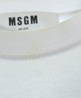 MSGM（エムエスジーエム）Tシャツ・カットソー 白 サイズ:L メンズ/2200615631165