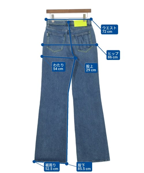 MSGM（エムエスジーエム）デニムパンツ 青 サイズ:40(M位) レディース/2200627647048