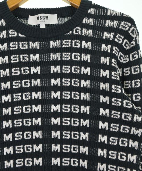 MSGM（エムエスジーエム）ニット・セーター 紺 サイズ:M レディース/2200640516093