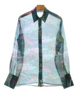 MSGM（エムエスジーエム）ブラウス 青 サイズ:40(M位) レディース/2200625716067
