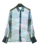 MSGM（エムエスジーエム）ブラウス 青 サイズ:40(M位) レディース/2200625716067