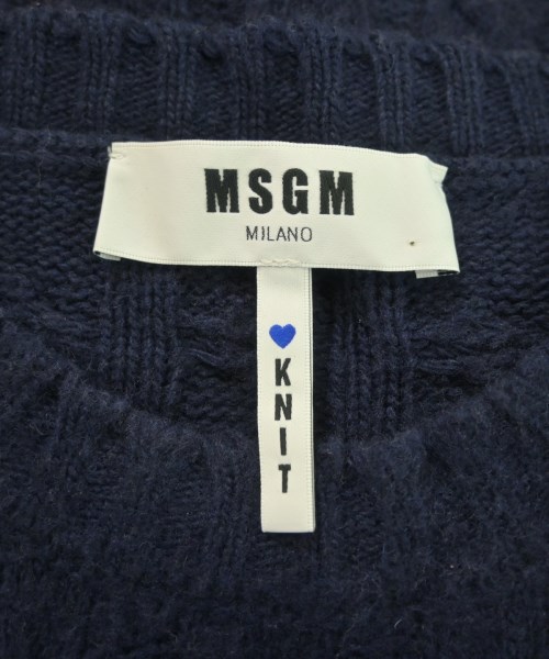 MSGM（エムエスジーエム）ワンピース 紺 サイズ:XS レディース/2200640819217