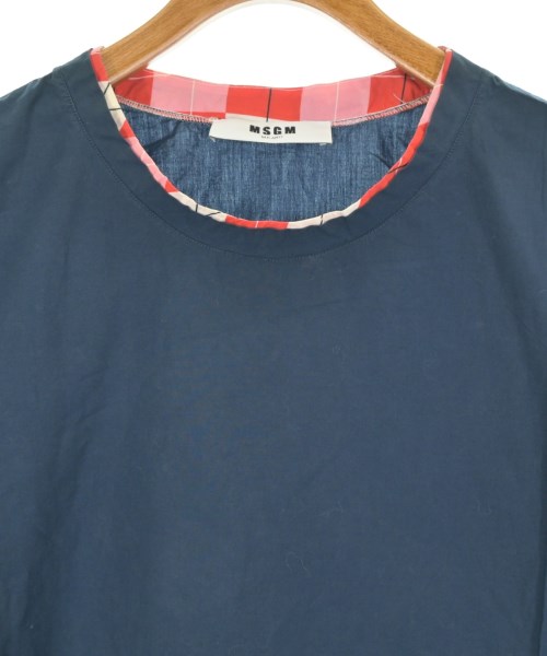 MSGM（エムエスジーエム）カジュアルシャツ 紺 サイズ:48(L位) メンズ/2200628610102