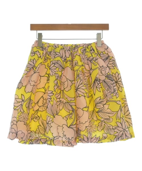 MSGM（エムエスジーエム）ミニスカート 黄 サイズ:38(S位) レディース/2200626936242