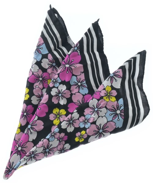 MSGM（エムエスジーエム）バンダナ・スカーフ 黒 サイズ:- レディース/2200630140079