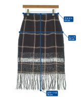 MSGM（エムエスジーエム）ひざ丈スカート 紫 サイズ:40(M位) レディース/2200627281105