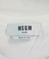 MSGM（エムエスジーエム）Tシャツ・カットソー 白 サイズ:L メンズ/2200621661088