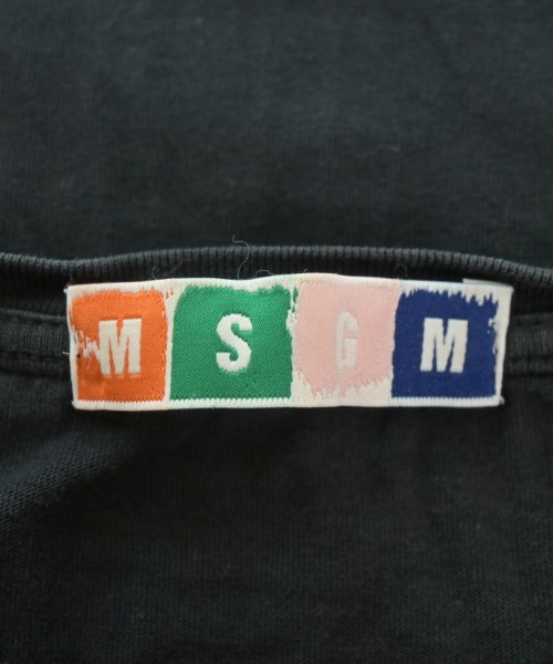 MSGM（エムエスジーエム）Tシャツ・カットソー 黒 サイズ:S レディース/2200611469045