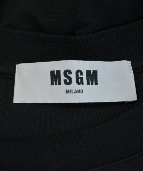 MSGM（エムエスジーエム）Tシャツ・カットソー 黒 サイズ:S レディース/2200618640287