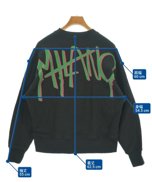 MSGM（エムエスジーエム）スウェット 黒 サイズ:M メンズ/2200611712059