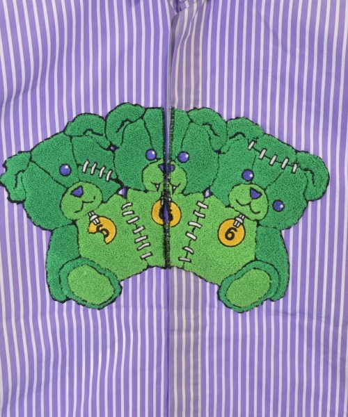 MSGM（エムエスジーエム）カジュアルシャツ 紫 サイズ:38(S位) メンズ/2200626280031