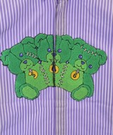 MSGM（エムエスジーエム）カジュアルシャツ 紫 サイズ:38(S位) メンズ/2200626280031