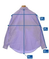 MSGM（エムエスジーエム）カジュアルシャツ 紫 サイズ:38(S位) メンズ/2200626280031