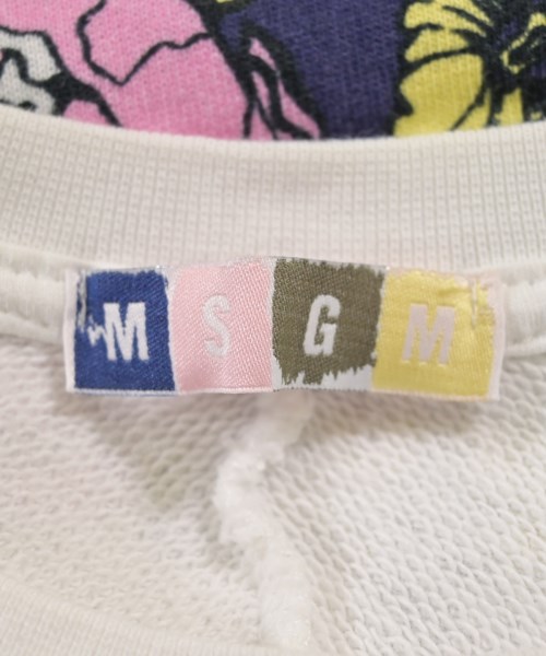 MSGM（エムエスジーエム）スウェット 白 サイズ:-(XL位) レディース/2200626763022
