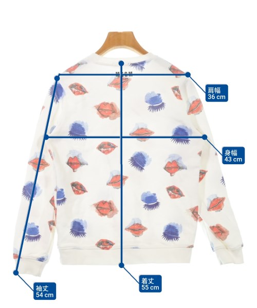 MSGM（エムエスジーエム）スウェット 白 サイズ:-(M位) レディース/2200626763039