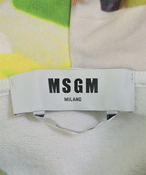 MSGM（エムエスジーエム）パーカー 白 サイズ:XS メンズ/2200627150203