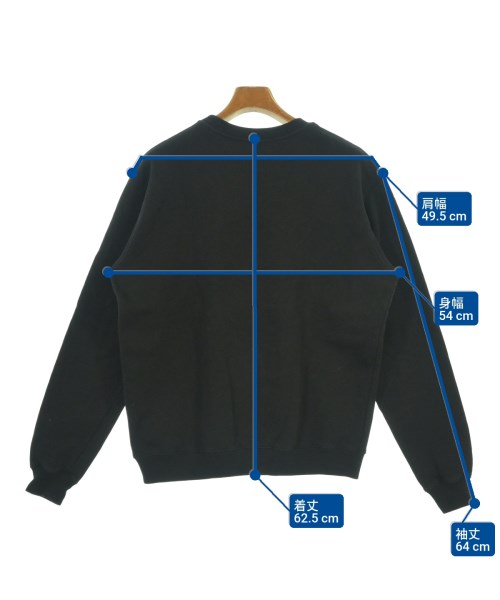 MSGM（エムエスジーエム）スウェット 黒 サイズ:S メンズ/2200629362086