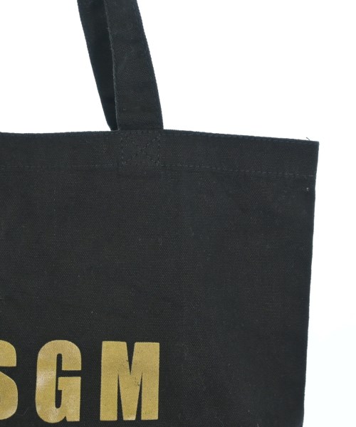 MSGM（エムエスジーエム）トートバッグ 黒 サイズ:- レディース/2200617381228